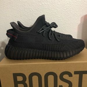 Yeezy Boost 350 V2 Black Static Used Size 6 Men